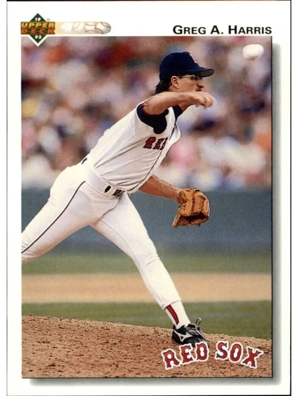 Greg A. Harris 1992 Upper Deck MLB #658 Baseball Card Boston Red Sox